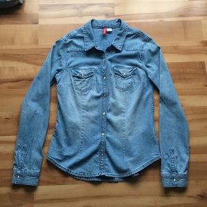 Denim shirt